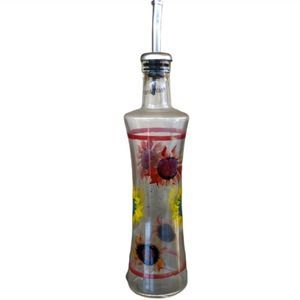 Oil Vinegar Dispenser Glass Bottle